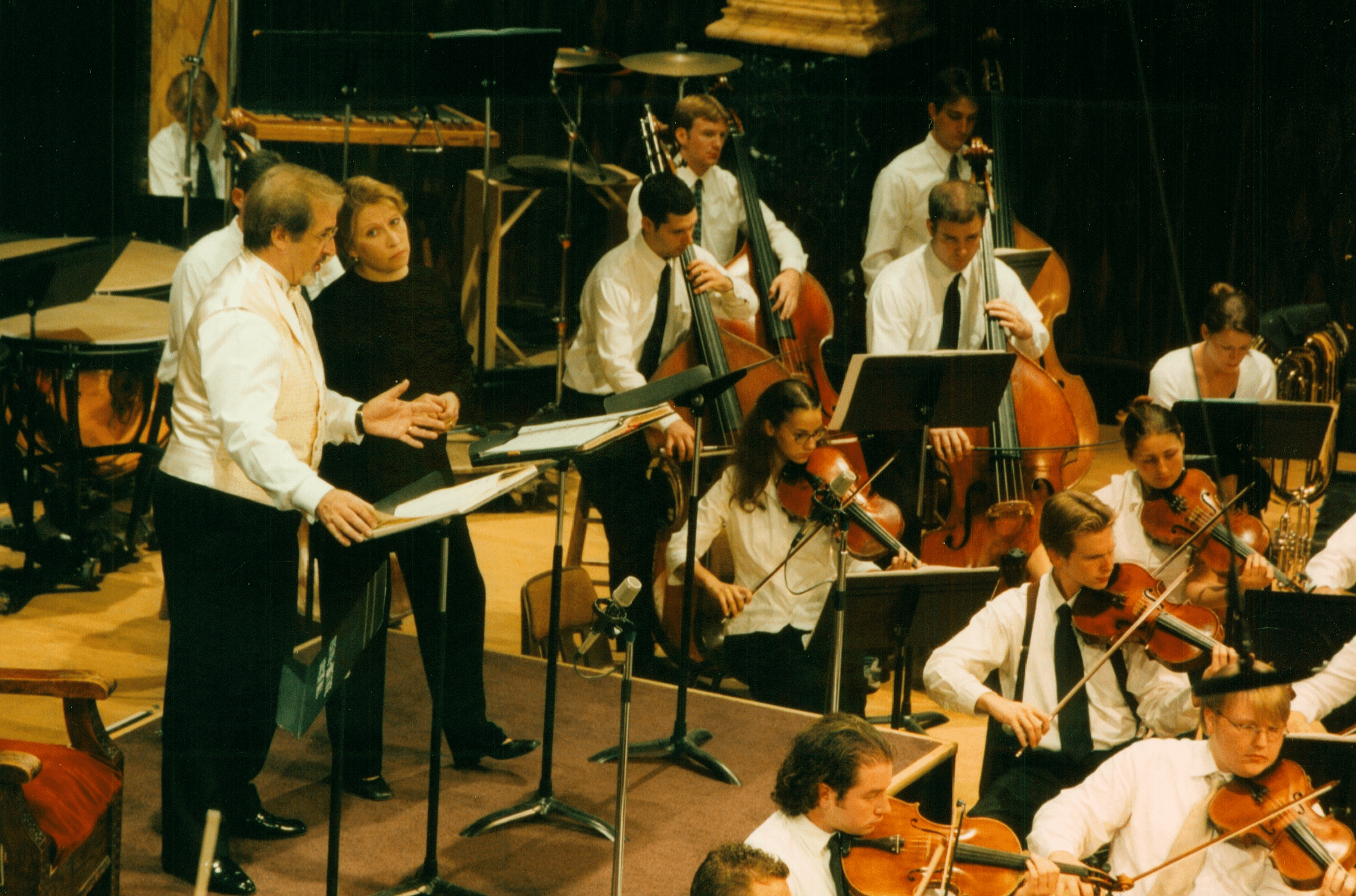 Rehearsing “Pelleas and Melisandre” in Ekaterineburg, Russia under the direction of Sarah Caldwell